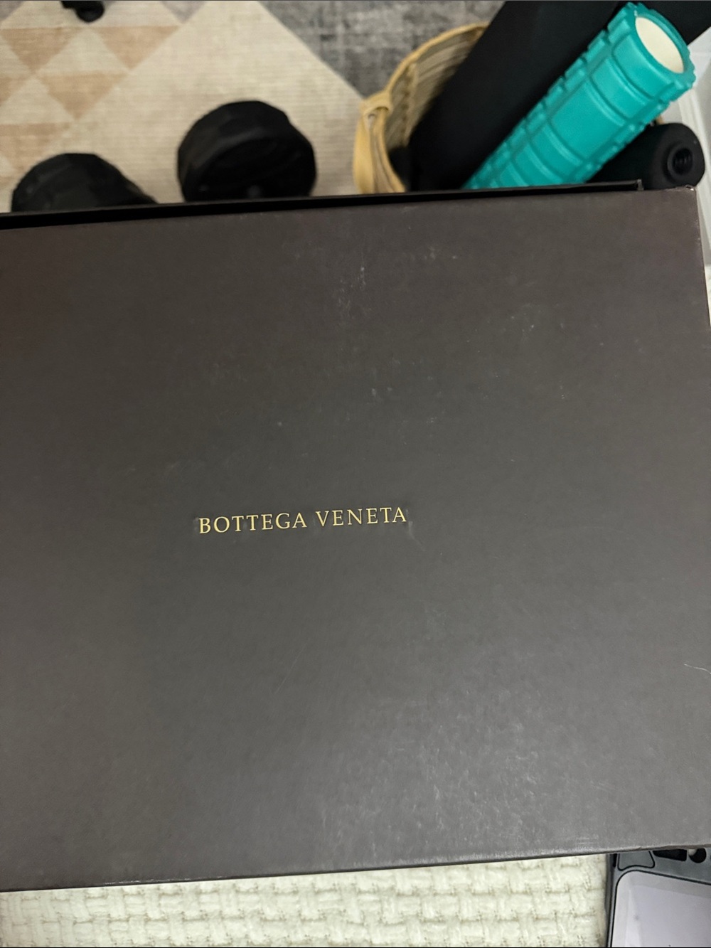 Bottega Veneta Black Men’s Boots Boxed Presentation